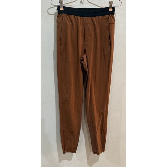 Everlane Pants - Everlane Womens E2 2 (26 x 27) Recycled Jogger Pants Brown Rust Orange Straight